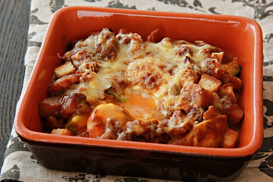 えびとアボカドのボンカレーパングラタン｜レトルトカレーのレシピ 