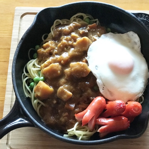 パスタ レトルトカレーのレシピ ボンカレー公式サイト